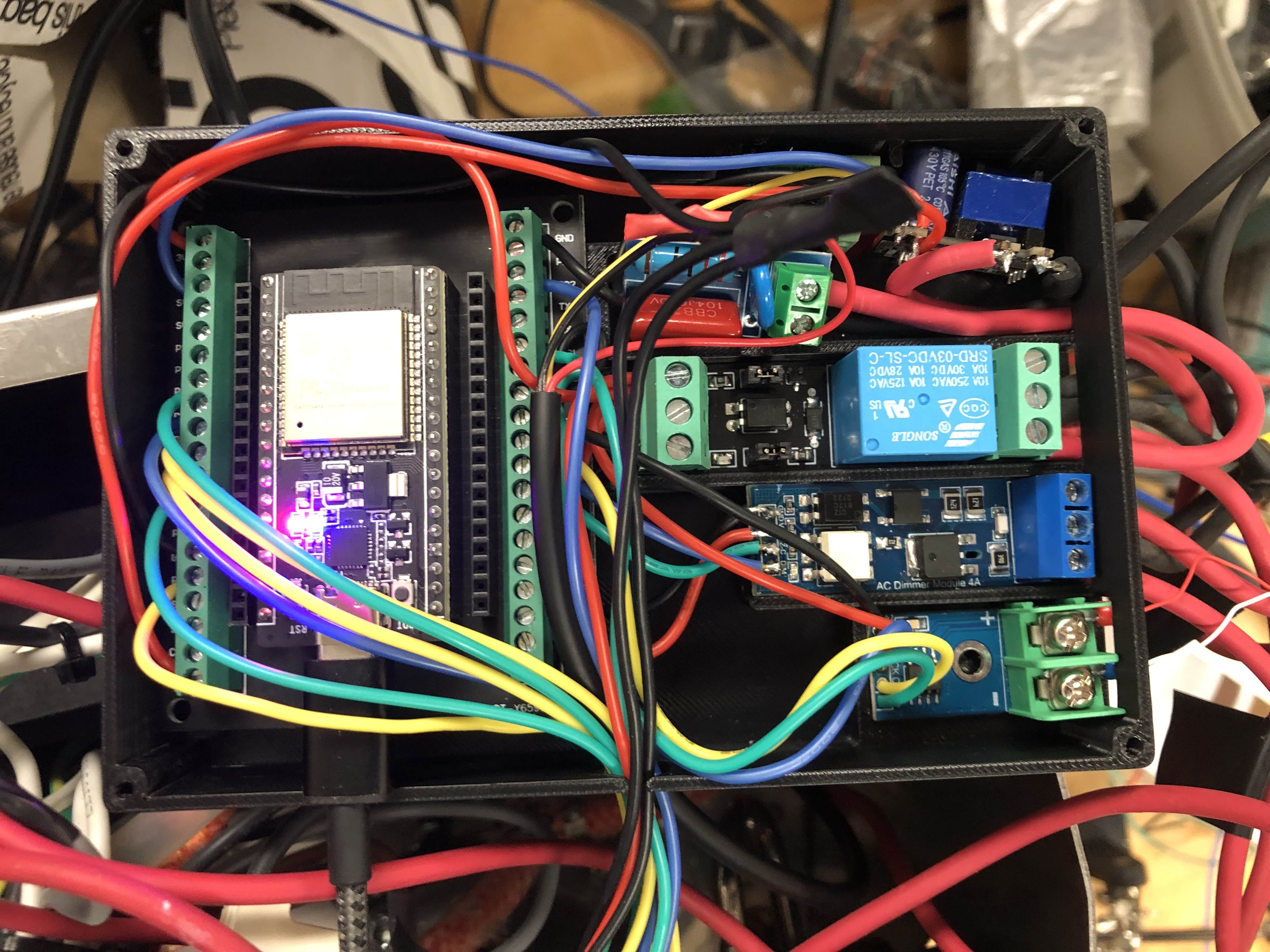 Control box wiring